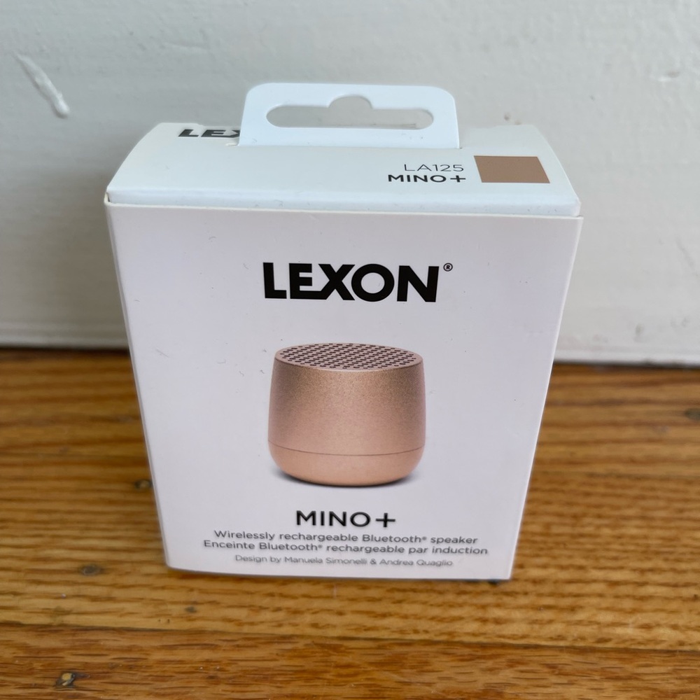 Lexon Mino+ Portable Bluetooth Speaker